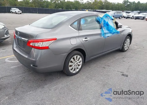 2015 Nissan Sentra S from USA, damaged, VIN 3N1AB7AP6FY274856